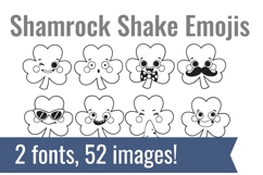 Shamrock Shake Dingbats Product Image 2
