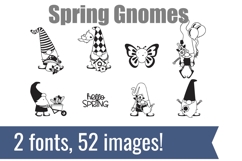 Spring and Easter Gnomes Dingbats Product Image 1