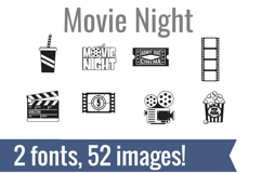 Movie Night Dingbats Product Image 2