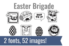 Easter Brigade Dingbats Product Image 1