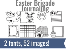 Easter Brigade Dingbats Product Image 2
