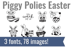 Piggy Polies Dingbats Product Image 1