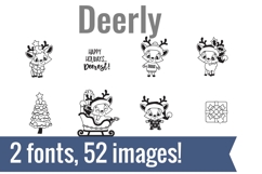 Deer-ly Dingbats Product Image 1