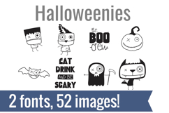 Halloweenies Dingbats Product Image 1