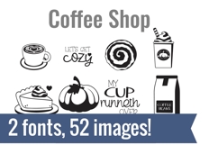 Coffee Shop Dingbats Product Image 1