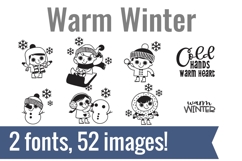 Warm Winter Dingbats Product Image 1