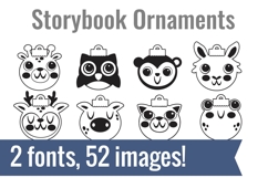 Storybook Christmas Dingbats Product Image 2