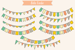 Colorful Bunting Banners | Hand Drawn Triangular Garland Product Image 2