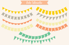 Colorful Bunting Banners | Hand Drawn Triangular Garland Product Image 6
