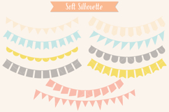 Colorful Bunting Banners | Hand Drawn Triangular Garland Product Image 7