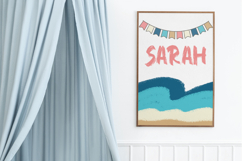 Colorful Bunting Banners | Hand Drawn Triangular Garland Product Image 18