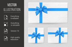 Blue gift bow Product Image 1
