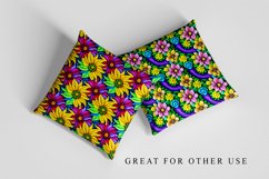 12 Variations Digital Paper Design Flower Pattern Background Product Image 4