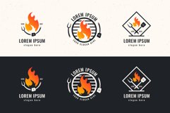 Barbecue Restaurant & Grill Logo Templates Product Image 1