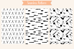 Barber Shop | Vintage Beauty salon | Hairdresser Doodles Product Image 5