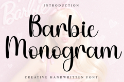 Barbie Monogram Product Image 1