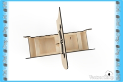 Viking ship for laser cutting, restaurant table decoration Product Image 9