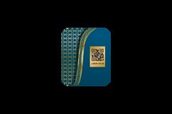 Barcode qr label and tag islamic theme isolated Product Image 2