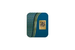 Barcode qr label and tag islamic theme isolated Product Image 1