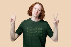 Barely Painter - All Caps Serif Font Product Image 3