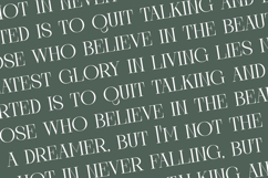 Barely Painter - All Caps Serif Font Product Image 17