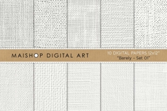 Barely White Organic Textured Papers Product Image 1