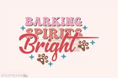 Christmas Funny Dog Saying SVG t-shirt Design Product Image 1