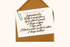 Barlinotes - New Handwritten Script Font Product Image 7