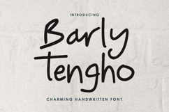 Barly Tengho Charming Casual Handwritten Font Product Image 1