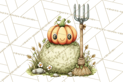 Country Farm Clipart PNG, Barnyard Animals Rustic Elements Product Image 4