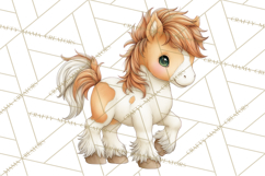 Country Farm Clipart PNG, Barnyard Animals Rustic Elements Product Image 5