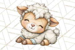 Country Farm Clipart PNG, Barnyard Animals Rustic Elements Product Image 2