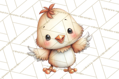 Country Farm Clipart PNG, Barnyard Animals Rustic Elements Product Image 2
