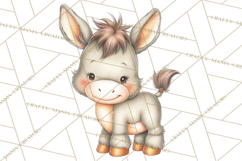 Country Farm Clipart PNG, Barnyard Animals Rustic Elements Product Image 5
