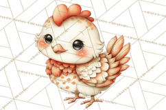 Country Farm Clipart PNG, Barnyard Animals Rustic Elements Product Image 5