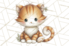 Country Farm Clipart PNG, Barnyard Animals Rustic Elements Product Image 3