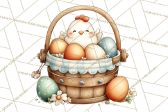 Country Farm Clipart PNG, Barnyard Animals Rustic Elements Product Image 2
