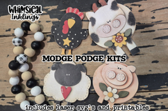 Barn Yard Buddies Modge Podge SVG's and Printables Product Image 1