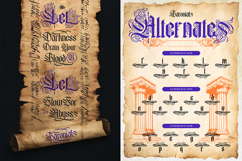 Baronial - Ornament Blackletter Product Image 10