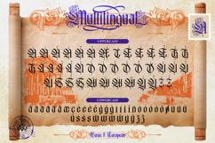 Baronial - Ornament Blackletter Product Image 11