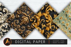 Baroque Rocco Patterns Digital Paper Product Image 1