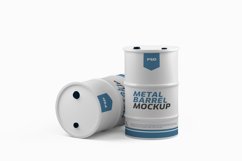Metal Barrel Mockup Product Image 10