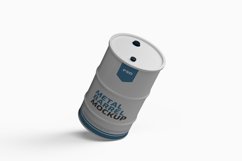 Metal Barrel Mockup Product Image 3