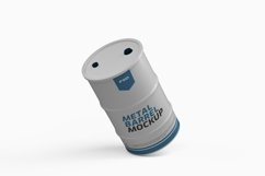 Metal Barrel Mockup Product Image 5