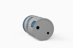 Metal Barrel Mockup Product Image 6