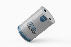 Metal Barrel Mockup Product Image 8