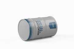 Metal Barrel Mockup Product Image 9