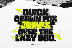 Bars - Funky Block Font Product Image 2