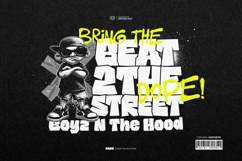 Bars - Funky Block Font Product Image 3