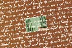 Bartely Cactus - Natural Handwritten Font Product Image 14